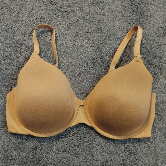 Warner's Full Coverage Tan Bra, 38D - Picture 1 of 5